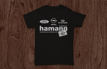 Autohaus Hamann Bekleidung, Mitarbeiterbekleidung, T-Shirt
