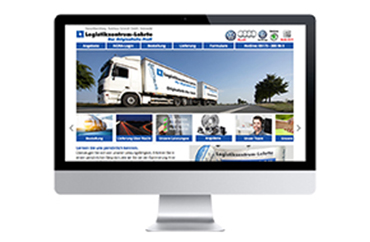 Webseite + Typo3-Integration Logistikzentrum Lehrte