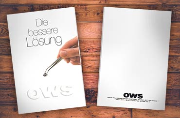 Broschürengestaltung OWS