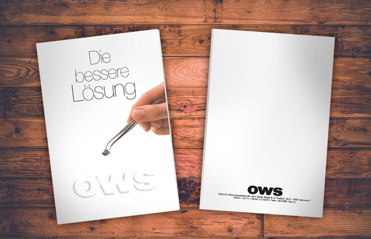 Broschürengestaltung OWS