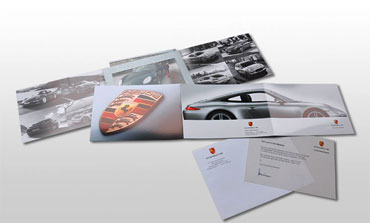 Porsche Zentrum Hannover Neuwagenkarten und Kundenschreiben